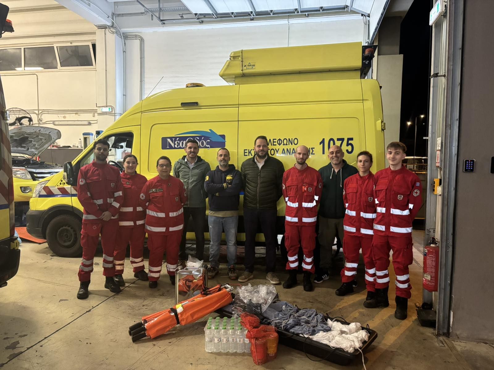 Άσκηση Σώματος Εθελοντών Σαμαρειτών Διασωστών Αθήνας