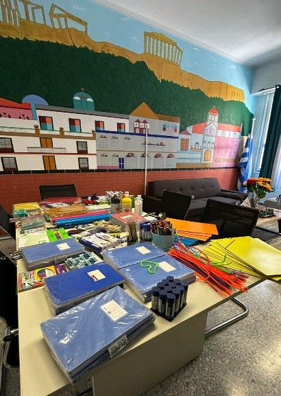 Ολοκλήρωση Δράσης για τη συγκέντρωση σχολικών ειδών