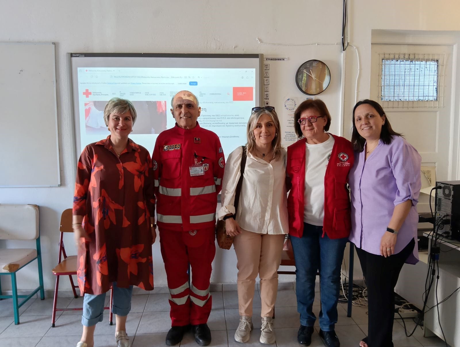 Ενημερωτική δράση για την αξία του εθελοντισμού από τον Περιφερειακό Τμήμα Χαλκίδας στο 2ο Γυμνάσιο Χαλκίδας