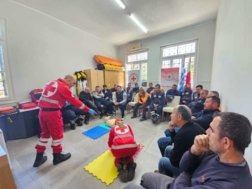 Εκπαίδευση εργαζομένων ΕΒΙΝΤΑ στις Πρώτες Βοήθειες