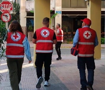 Δράση νυχτερινής υποστήριξης αστέγων στο κέντρο της Αθήνας