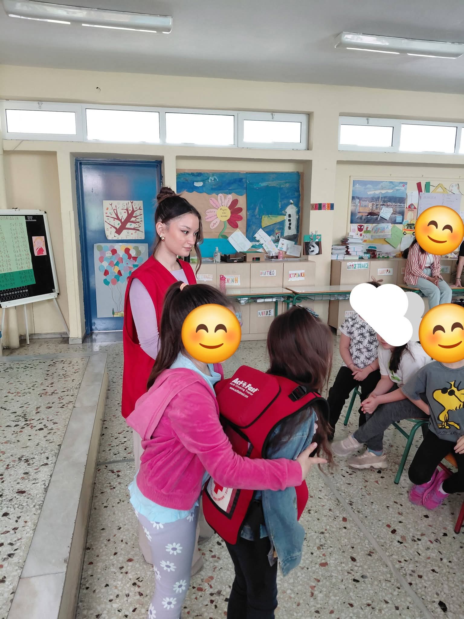 Bιωματική Εκπαίδευση Πρώτων Βοηθειών στο 6ο Δημοτικό Σχολείο Βόλου
