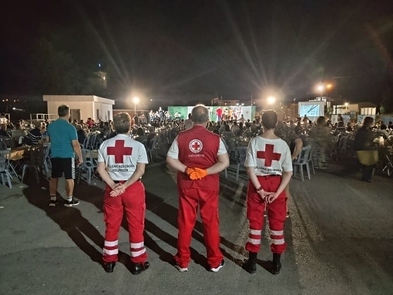 Υγειονομική κάλυψη ετήσιας καλοκαιρινής εκδήλωσης του Εκπολιτιστικού Επιμορφωτικού Εξωραϊστικού Συλλόγου Βαθέος Αυλίδας