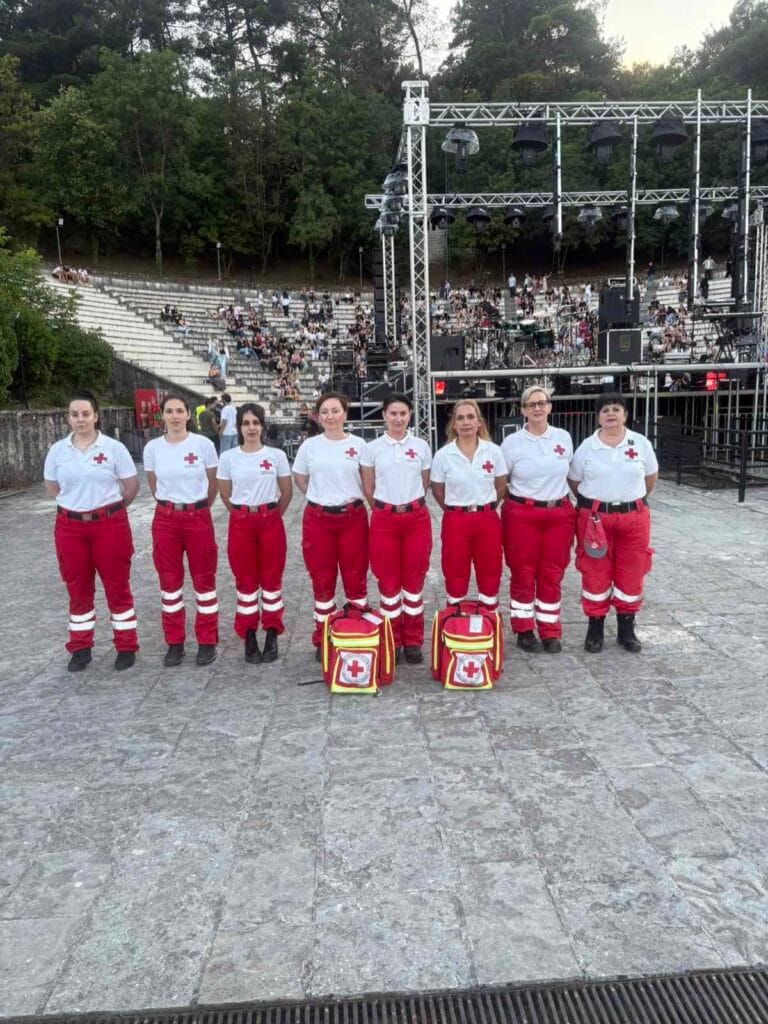 Υγειονομική κάλυψη από το Περιφερειακό Τμήμα Ιωαννίνων της συναυλίας ΑΡΟΝ