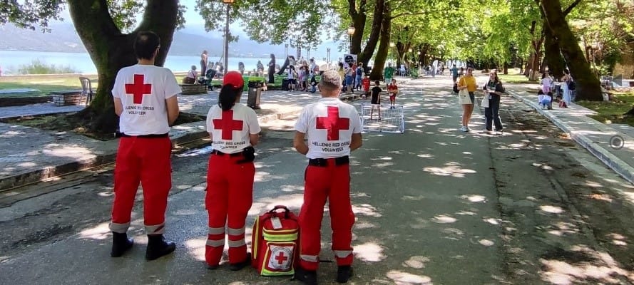 Υγειονομική κάλυψη από το Σώμα Εθελοντών Σαμαρειτών, Διασωστών και Ναυαγοσωστών του Περιφερειακού Τμήματος Ιωαννίνων