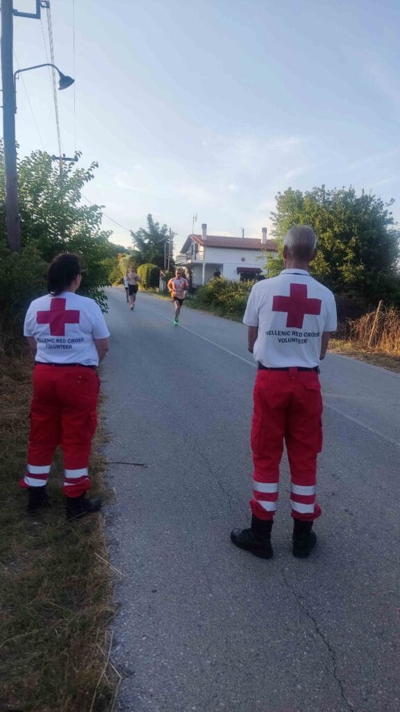 Υγειονομική κάλυψη του 10ου αγώνα δρόμου, «Το Πέρασμα του Αποστόλου Παύλου», από το Περιφερειακό Τμήμα Κατερίνης