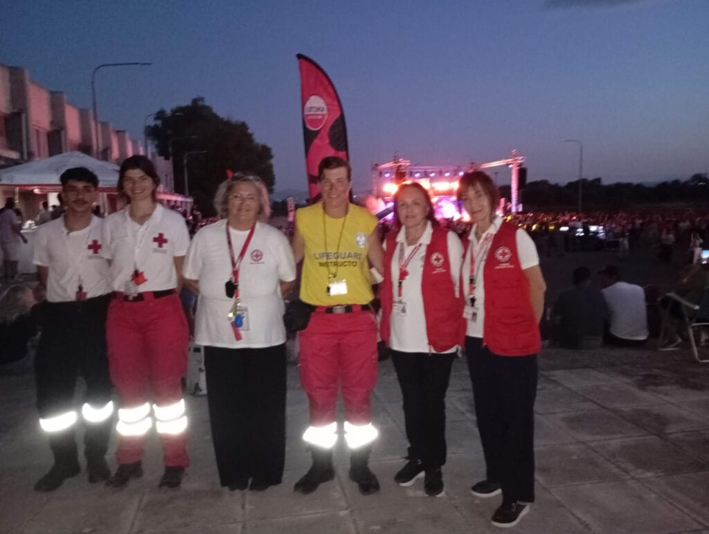 Υγειονομική κάλυψη συναυλίαςαπό το Περιφερειακό Τμήμα Χαλκίδας
