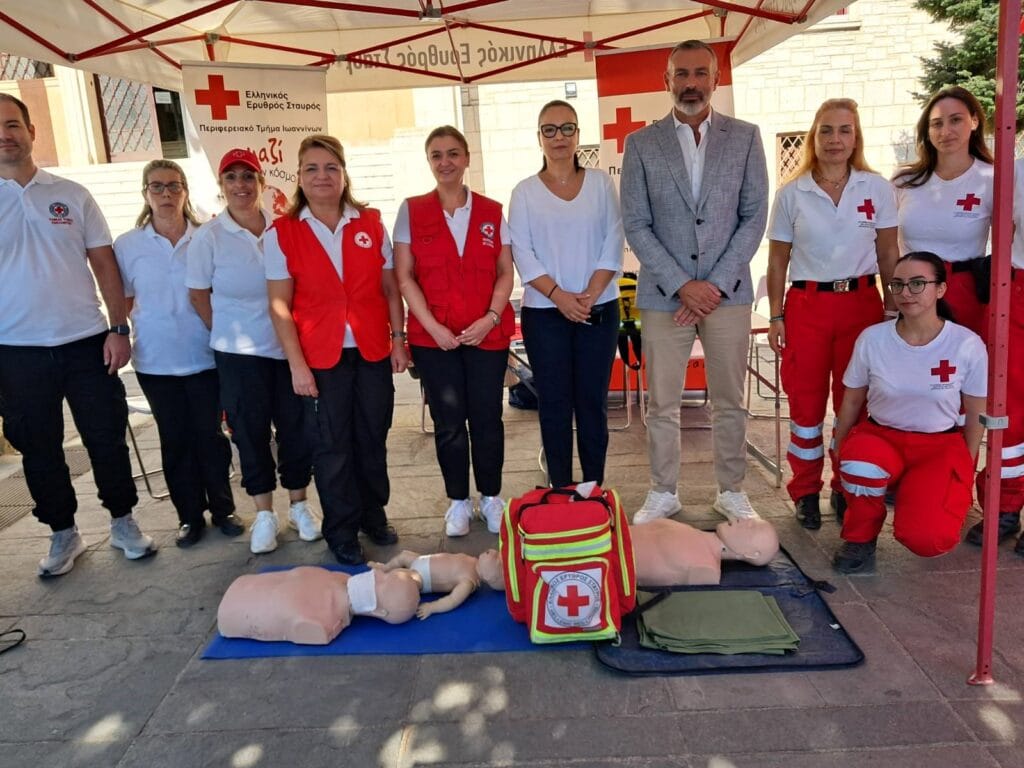 Συμμετοχή του Περιφερειακού Τμήματος Ιωαννίνων σε δράση για την Πανελλήνια Ημέρα Επισκέπτη Υγείας