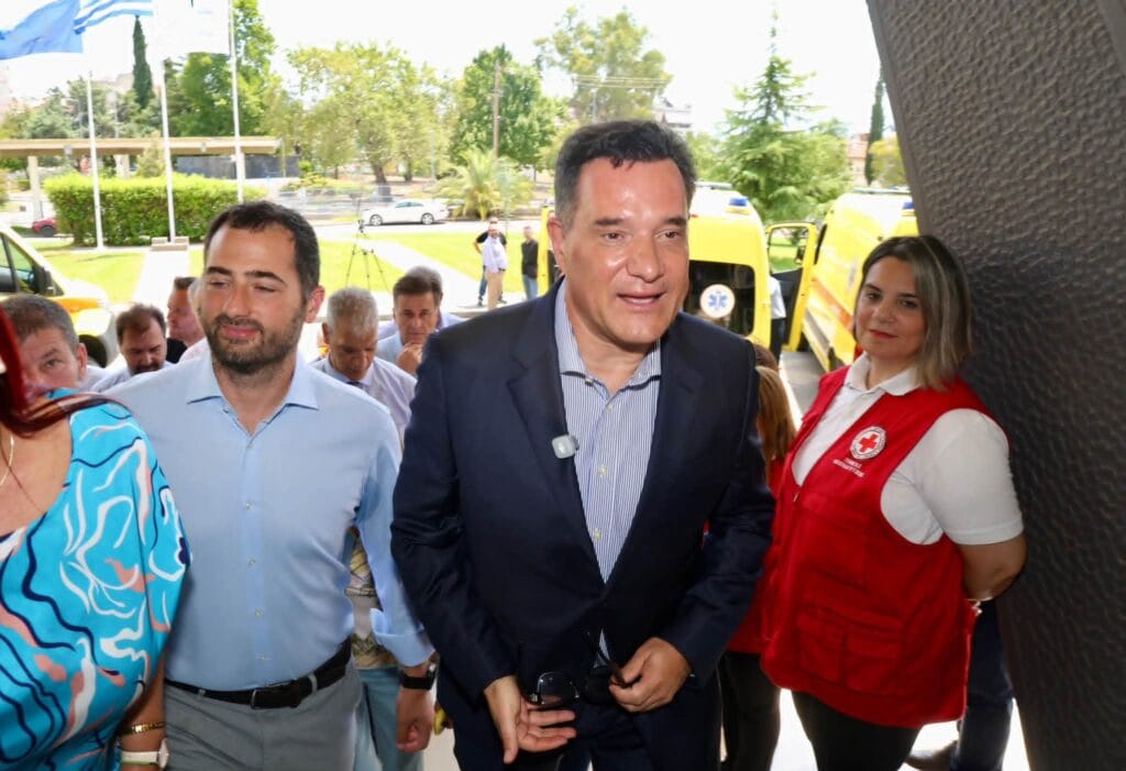 Παρουσία του Περιφερειακού Τμήματος Λαμίας στην επίσκεψη του Υπουργού Υγείας στη Λαμία