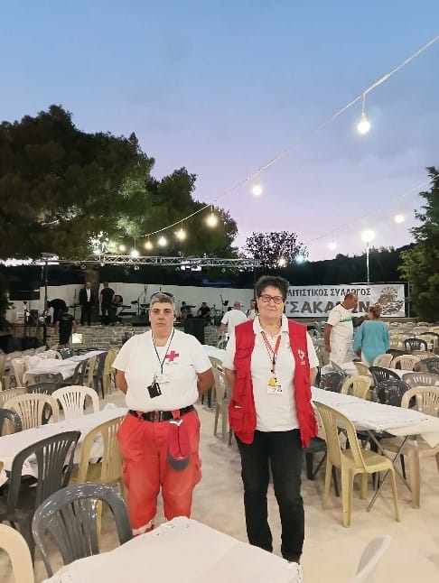 Υγειονομική κάλυψη μουσικοχορευτικής εκδήλωσης στους Τσακαίους Ευβοίας από το Περιφερειακό Τμήμα Χαλκίδας