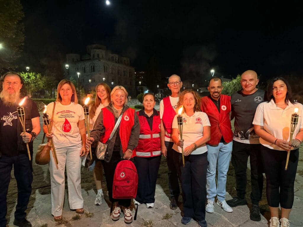 Συμμετοχή του Περιφερειακού Τμήματος Άρτας στην 24η Πανελλήνια Λαμπαδηδρομία του Συλλόγου Εθελοντών Αιμοδοτών