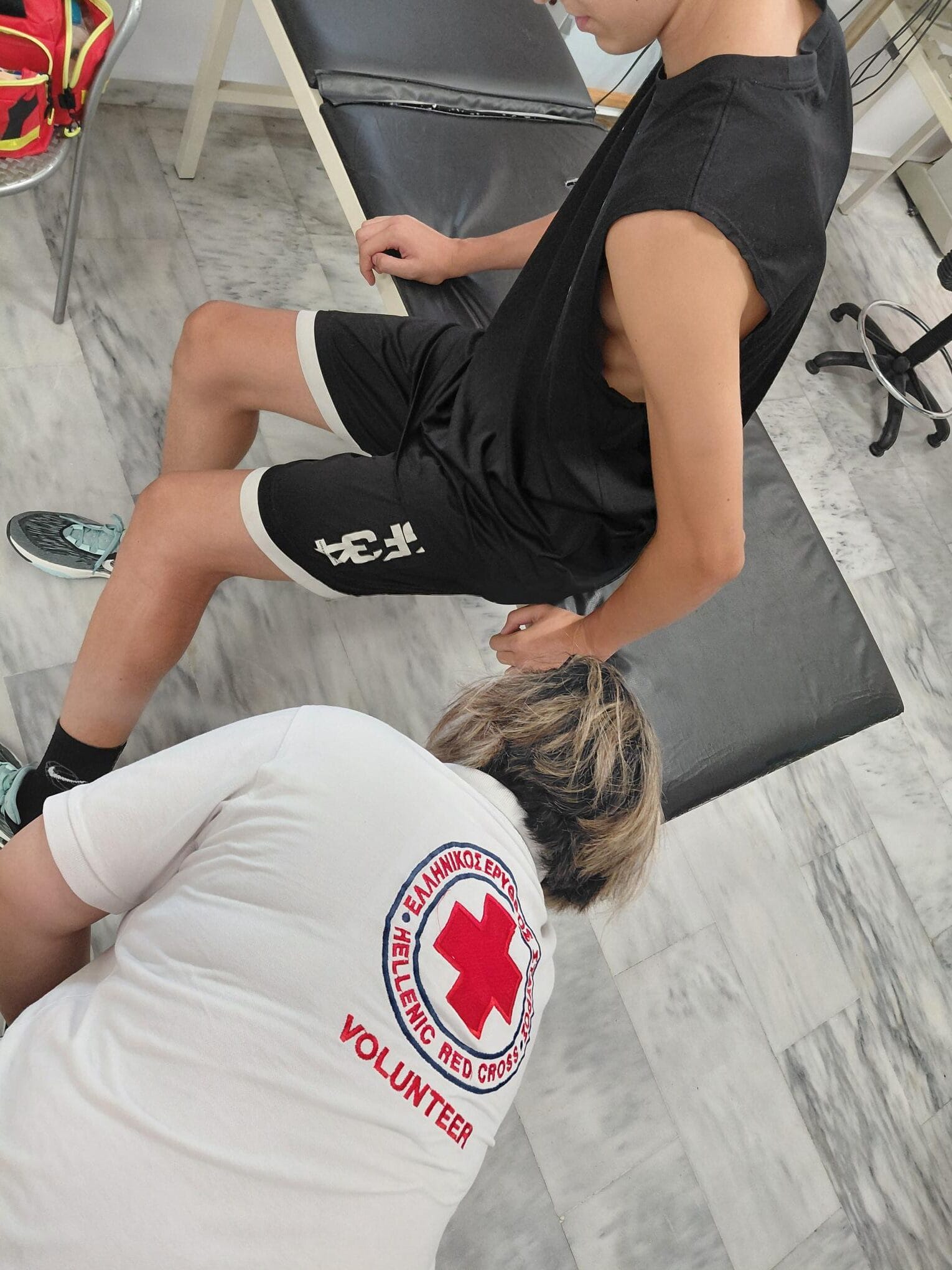 γειονομική κάλυψη στο 6ο Basketball camp του κ. Νίκου Οικονόμου στη Λαμία από το Περιφερειακό Τμήμα Λαμίας