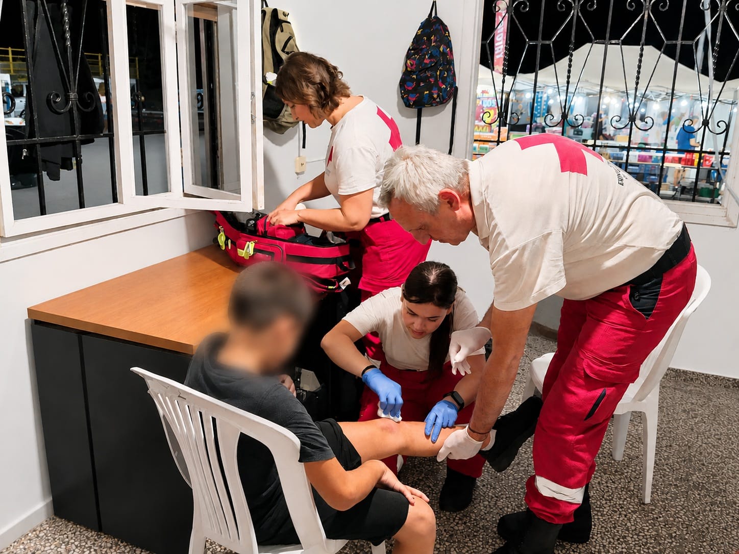 Υγειονομική κάλυψη της 40ης Εμποροπανήγυρης Κατερίνης, από το Περιφερειακό Τμήμα Κατερίνης