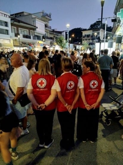 Υγειονομική κάλυψη της Λευκής Νύχτας του Δήμου Παγγαίου στην Ελευθερούπολη από το Περιφερειακό Τμήμα Καβάλας