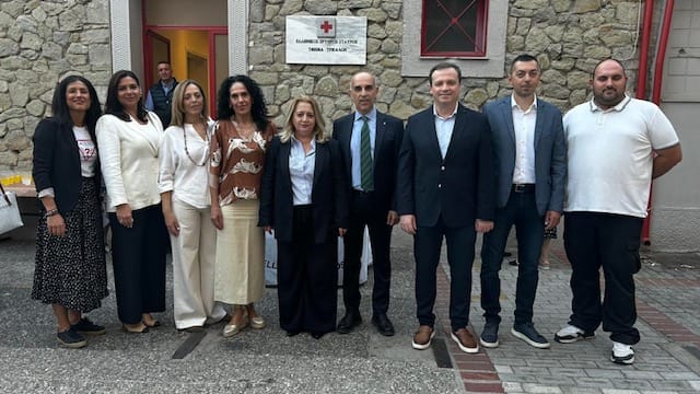 Αγιασμός για τη νέα Ερυθροσταυρική χρονιά στο Περιφερειακό Τμήμα Τρικάλων