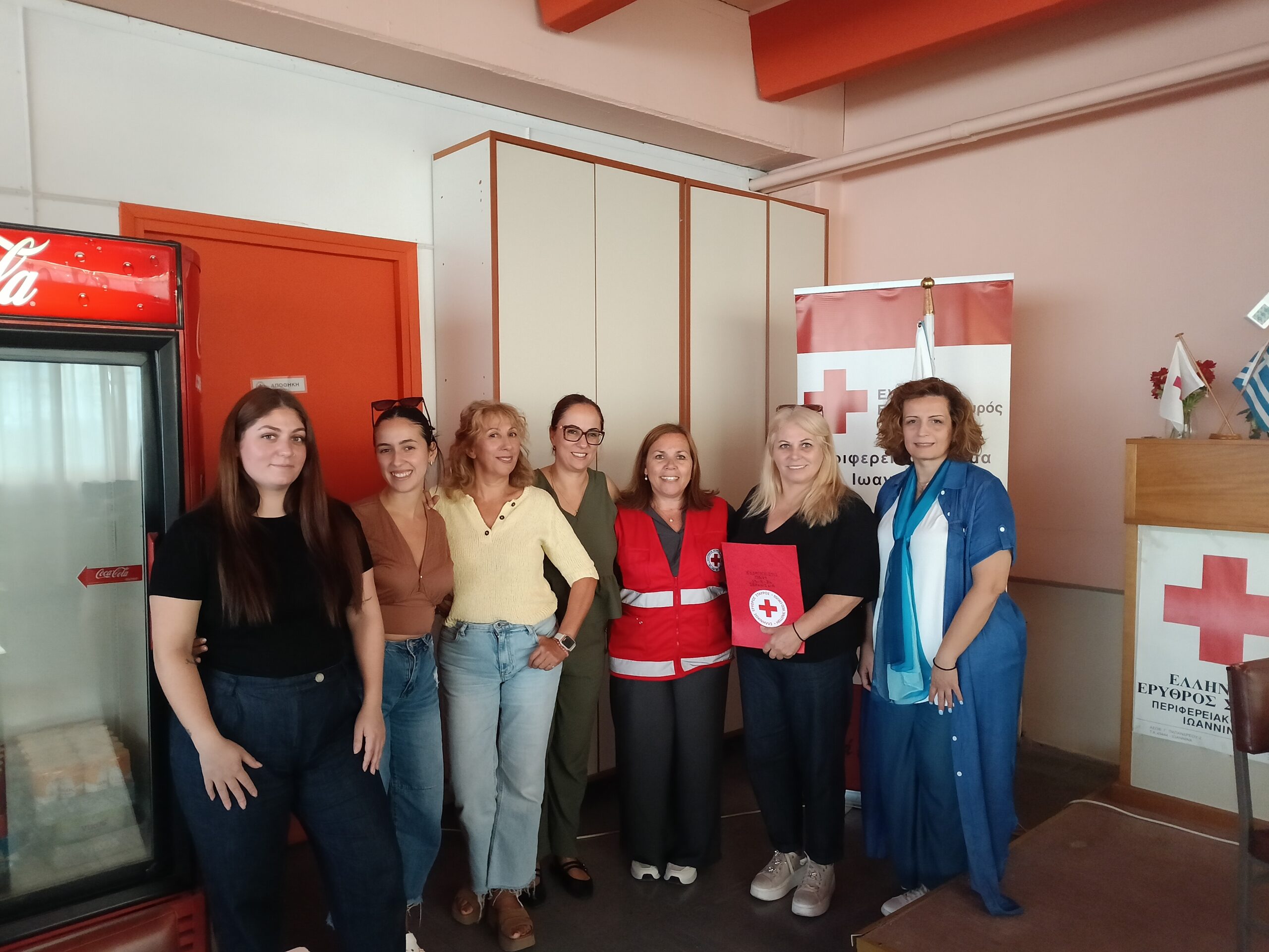 Εκπαίδευση στις Πρώτες Βοήθειες Ψυχικής Υγείας στο Περιφερειακό Τμήμα Άρτας και στο Περιφερειακό Τμήμα Ιωαννίνων