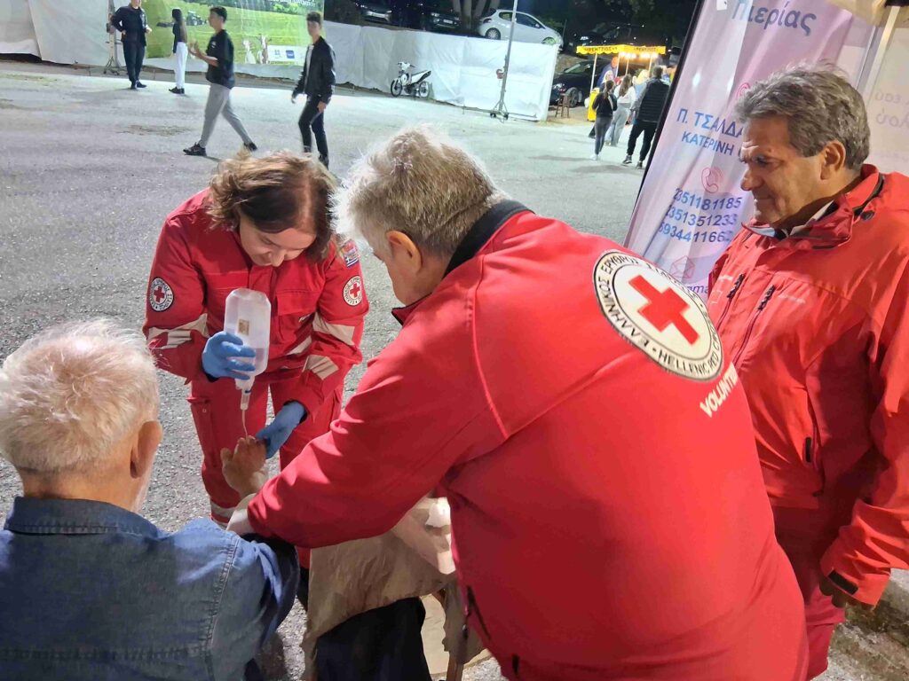 Υγειονομική κάλυψη της 21ης Γιορτής του Αγρότη & Κτηνοτρόφου από το Περιφερειακό Τμήμα Κατερίνης