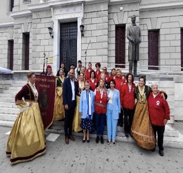 Με τιμητική παρουσία και υγειονομική κάλυψη το Περιφερειακό Τμήμα Τρίπολης στις επετειακές εκδηλώσεις